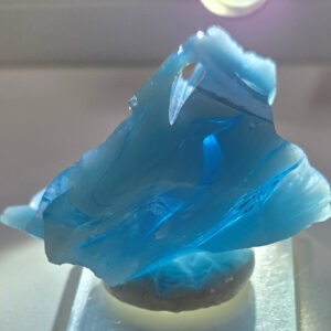 Rare Gem Multi Azure Elysium/Ice/Pastel Azure with open bubble Monatomic Andara Crystal 57.2 g.