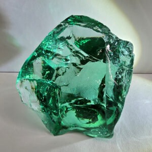 Gem Ethereal Mint "Heart" Monatomic Andara Crystal 380.2 g.