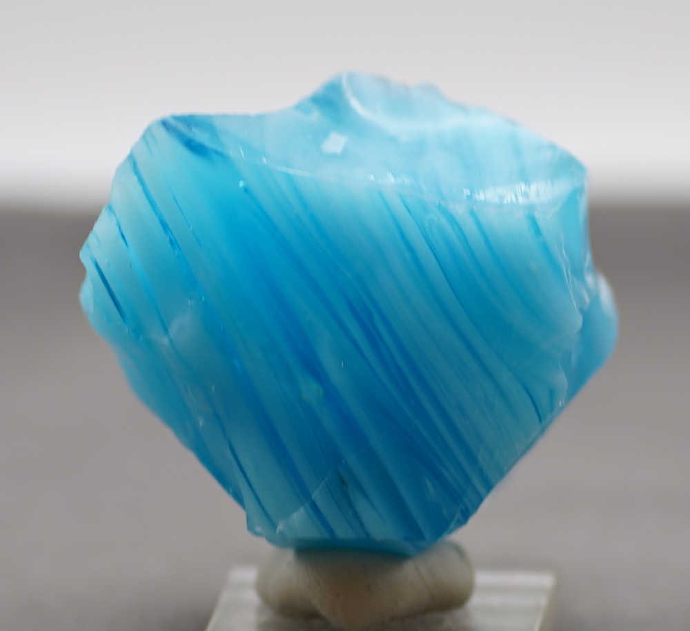 Rare Gem Multi Azure Elysium/Ice/Pastel Azure "Heart" Monatomic Andara Crystal 144.2 g. - Image 9