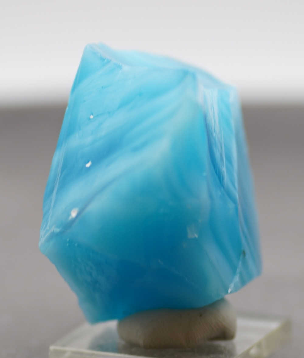 Rare Gem Multi Azure Elysium/Ice/Pastel Azure "Heart" Monatomic Andara Crystal 144.2 g. - Image 8