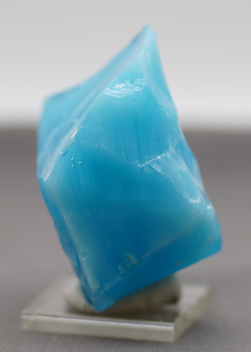 Rare Gem Multi Azure Elysium/Ice/Pastel Azure "Heart" Monatomic Andara Crystal 144.2 g. - Image 4