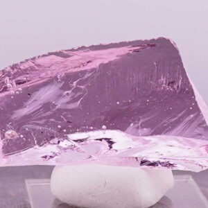 Rare Gem HGW Pink with bubbles Monatomic Andara Crystal 21.0 g.