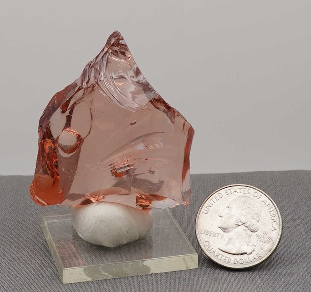 Rare Gem Lion's Heart with open bubbles Monatomic Andara Crystal 38.8 g. - Image 11