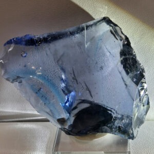 Rare Gem Multi Banded Adamantine - Divine Transcendence/Violet Amethyst/Azure Elysium Monatomic Andara Crystal 95.4 g.