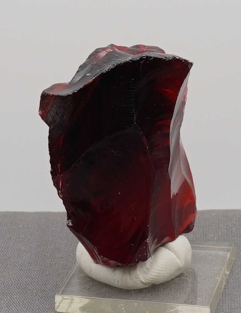 Rare Gem Raspberry Resonance/Gold "Heart" with bubble Monatomic Andara Crystal 108.8 g. - Image 7