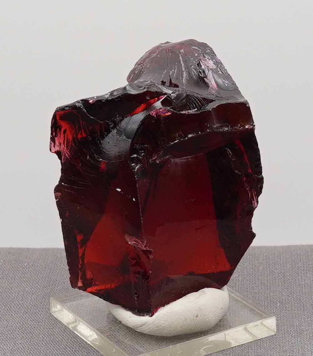 Rare Gem Raspberry Resonance/Gold "Heart" with bubble Monatomic Andara Crystal 108.8 g. - Image 9