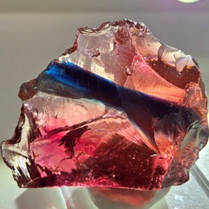 Rare Gem Banded Angel Aura Sophia/Multi Rainbow Monatomic Andara Crystal 53.7 g.