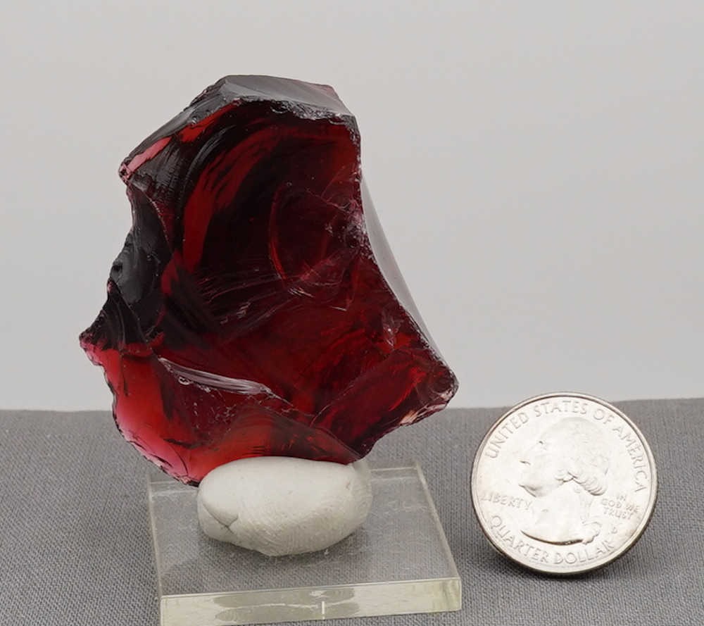 Rare Gem Raspberry Resonance/Gold Monatomic Andara Crystal 79.1 g. - Image 14