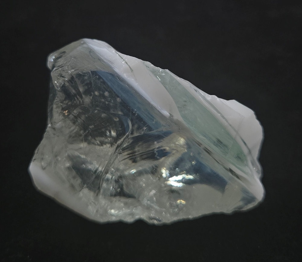 Rare Gem Banded Angel Aura Cosmic Ice/Glacier/Pastel Ice Monatomic Andara Crystal 80.2 g. - Image 3