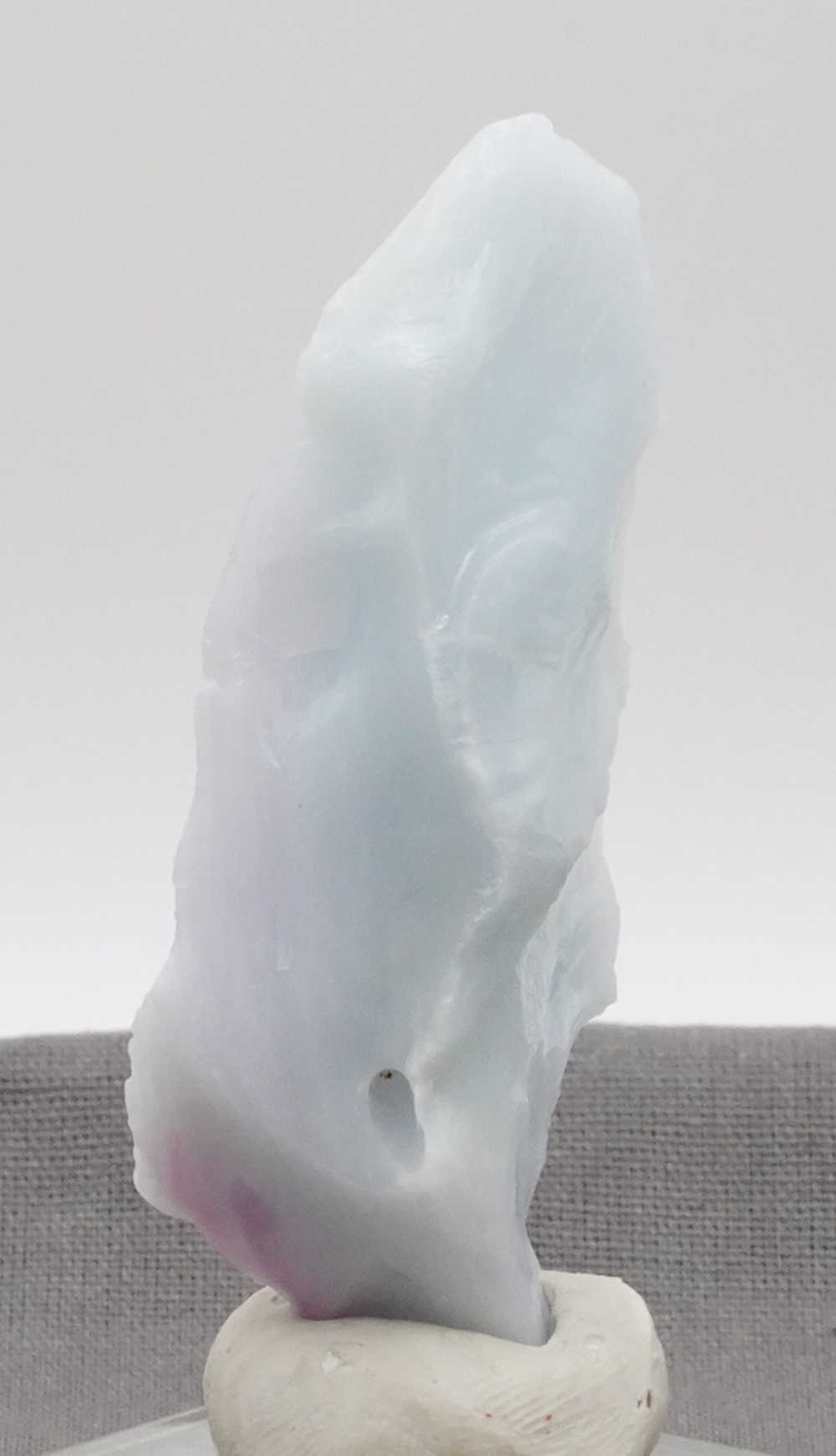 Rare Multi Pastel Cosmic Ice/HGW Pink/Lilac Monatomic Andara Crystal 36.3 g. - Image 4