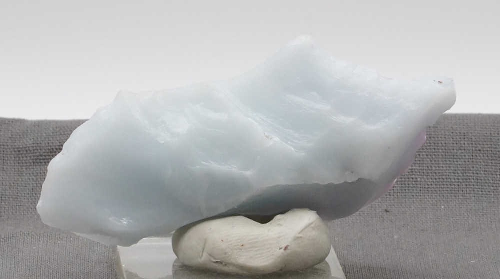 Rare Multi Pastel Cosmic Ice/HGW Pink/Lilac Monatomic Andara Crystal 36.3 g. - Image 7