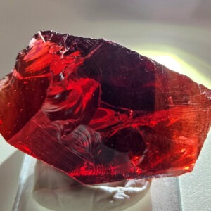 Rare Gem Raspberry Resonance/Gold Monatomic Andara Crystal 38.0 g.