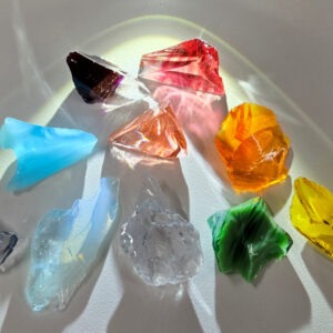 Rare Gem 10 Piece Pendant Set Monatomic Andara Crystal 54.2 g.