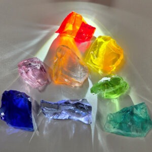 Gem 8 Piece "Empowerment" Set Monatomic Andara Crystal 95.9 g.