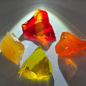 Rare Gem 4 Piece "Cultivate" Set Monatomic Andara Crystal 30.4 g.