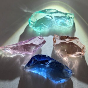 Gem 4 Piece "Cultivate" Set Monatomic Andara Crystal 31.0 g.