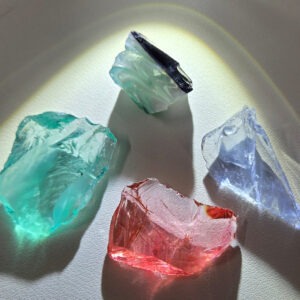 Rare Gem 4 Piece "Cultivate" Set Monatomic Andara Crystal 21.3 g.