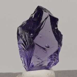 Gem Sovereign Amethyst with bubbles Monatomic Andara Crystal 21.7 g.