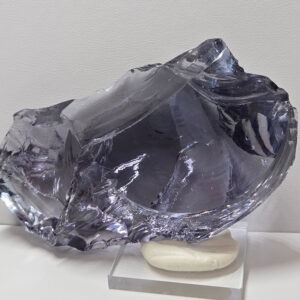 Rare Gem Violet Sovereign Amethyst "Heart" Monatomic Andara Crystal 181.3 g.