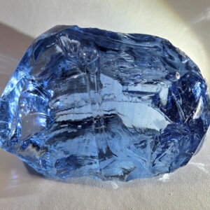 Gem Lady Nellie "Heart" with bubbles Monatomic Andara Crystal 754.0 g.