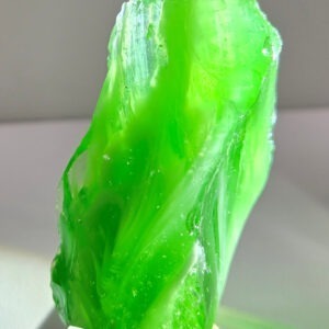 Rare Gem Banded Emerald/Pastel Emerald Monatomic Andara Crystal 58.1 g.