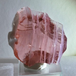 Rare Gem Banded Angel Aura HGW Pink/Pastel Ice Monatomic Andara Crystal 62.4 g.