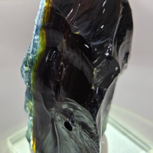 Rare Gem Multi Banded Ice/Sapphire/Earth Shaman/Multi Iridium Monatomic Andara Crystal 69.8 g.