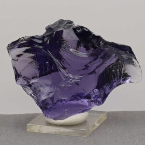 Gem Sovereign Amethyst with bubbles Monatomic Andara Crystal 119.8 g.