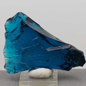 Rare Gem Elestial Starlight Sapphire with bubbles Monatomic Andara Crystal 102.9 g.