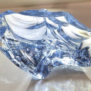 Gem Lady Nellie with bubbles Monatomic Andara Crystal 136.7 g.