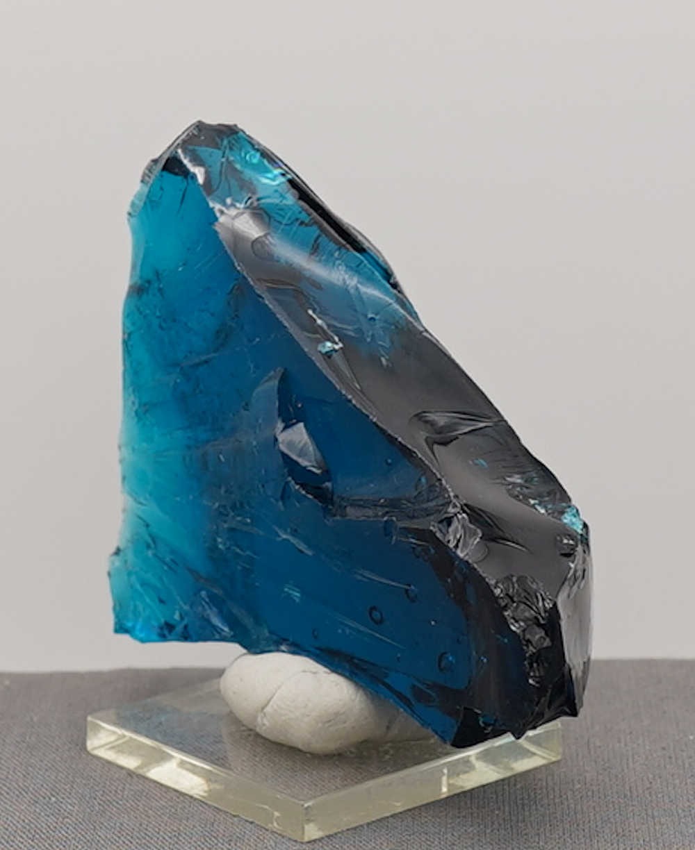 Rare Gem Elestial Starlight Sapphire with bubbles Monatomic Andara Crystal 102.9 g. - Image 3