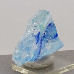 Rare Gem Multi Banded Angel Aura Ice/Elestial Sapphire/Tanzanite Fire/Emerald/Pastel Ice Monatomic Andara Crystal 56.9 g.