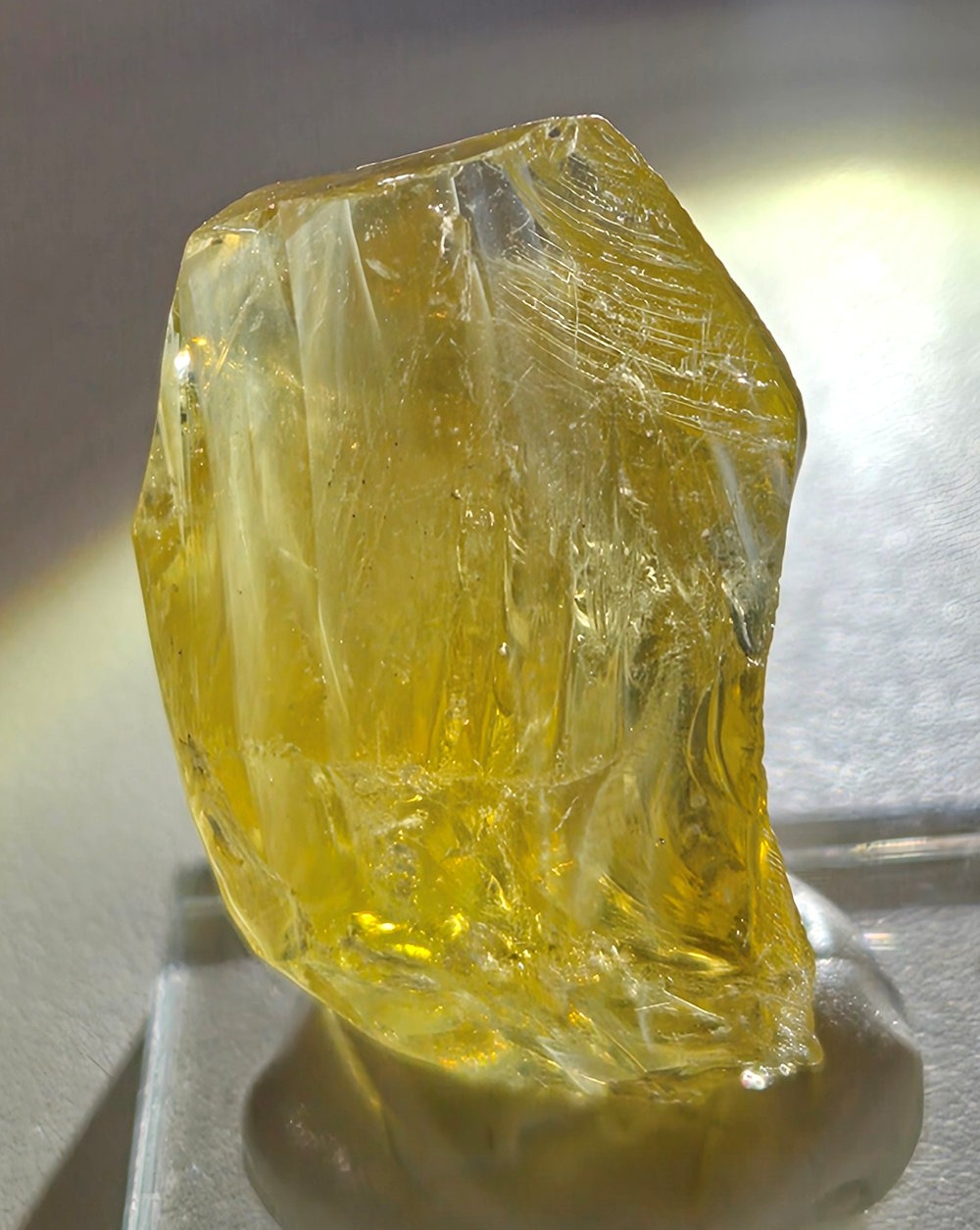 Rare Gem Banded Angel Aura Solaris/Pastel Ice Monatomic Andara Crystal 20.0 g. - Image 4