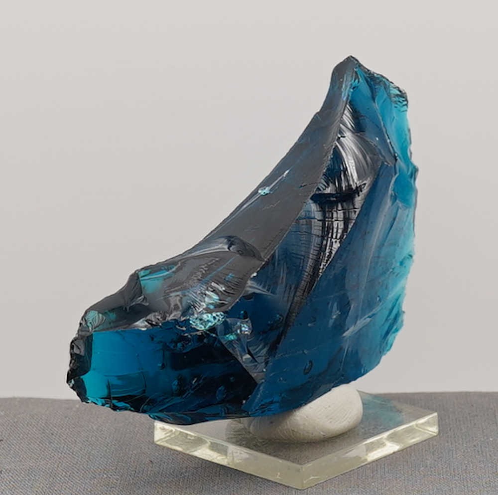 Rare Gem Elestial Starlight Sapphire with bubbles Monatomic Andara Crystal 102.9 g. - Image 4