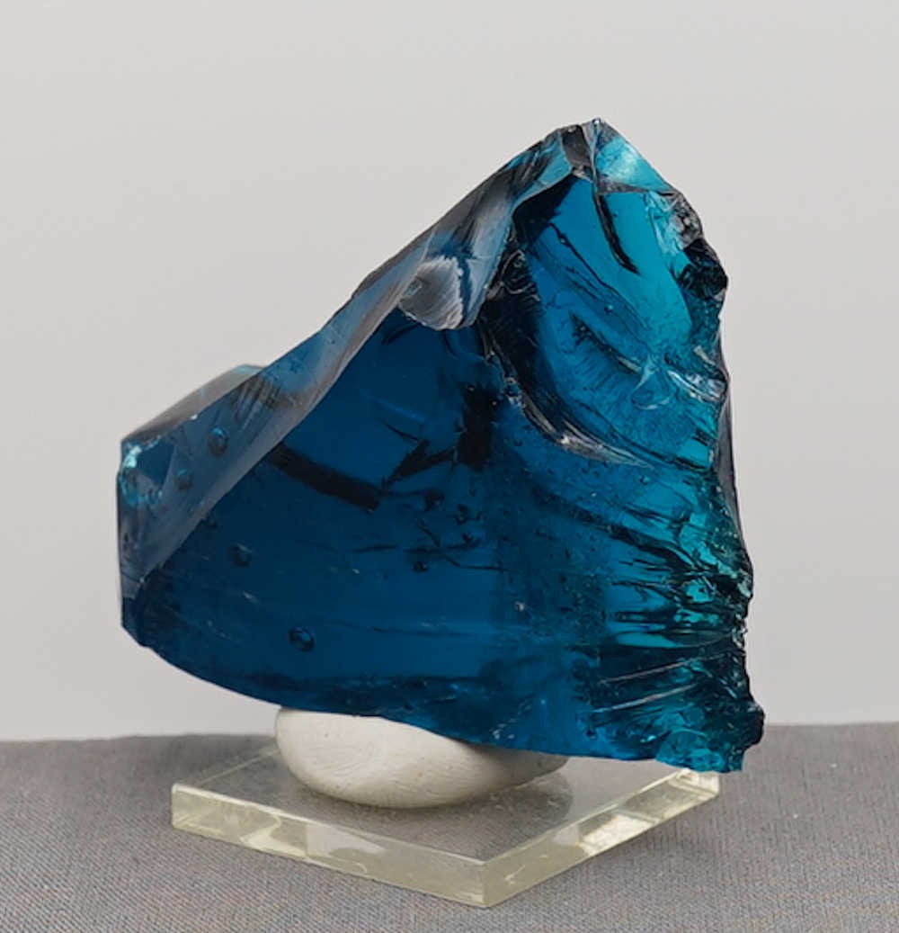 Rare Gem Elestial Starlight Sapphire with bubbles Monatomic Andara Crystal 102.9 g. - Image 6