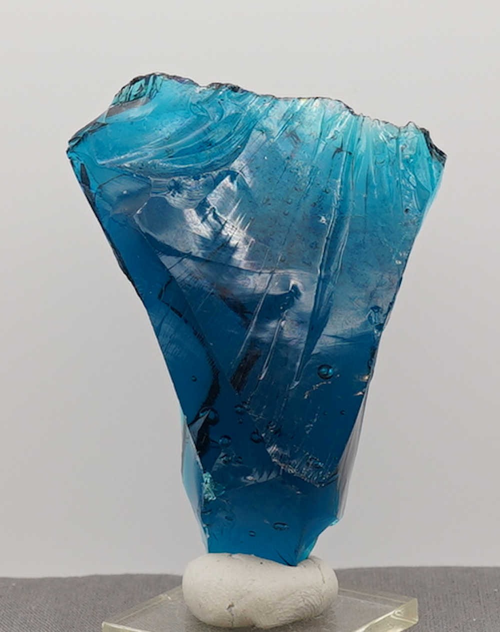 Rare Gem Elestial Starlight Sapphire with bubbles Monatomic Andara Crystal 102.9 g. - Image 7