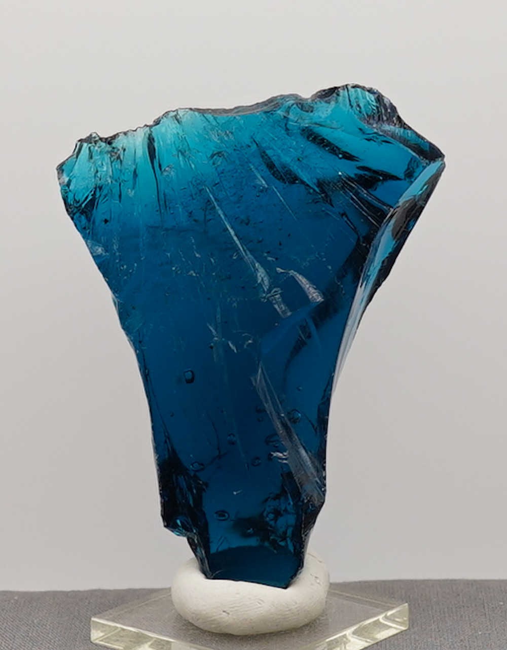 Rare Gem Elestial Starlight Sapphire with bubbles Monatomic Andara Crystal 102.9 g. - Image 8