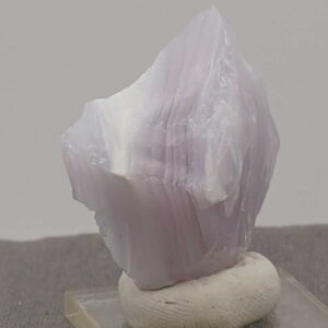 Rare Gem Multi Banded Pastel Lilac/Pastel Pink/Ice Monatomic Andara Crystal 52.6 g.