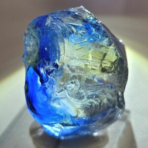 Rare Gem Multi Solaris/Elestial Sapphire/Tanzanite Fire "Tiny Heart" Monatomic Andara Crystal 51.6 g.