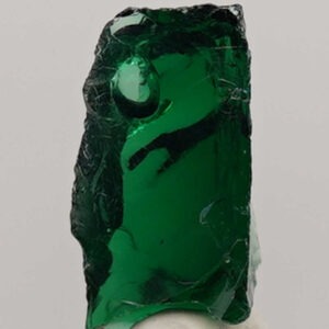 Rare Gem Blue/Green Emerald Shift with open bubble Monatomic Andara Crystal 41.7 g.