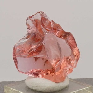 *Extremely Rare* Padparadscha with bubbles Monatomic Andara Crystal 31.0 g.