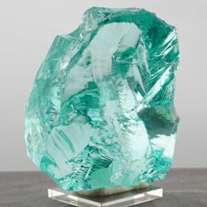 Gem Cyan Angeles "Heart" Monatomic Andara Crystal 253.0 g.
