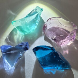 Rare Gem 4 Piece "Cultivate" Set Monatomic Andara Crystal 42.8 g.