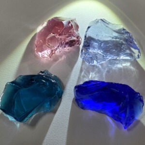 Gem 4 Piece "Cultivate" Set Monatomic Andara Crystal 42.8 g.