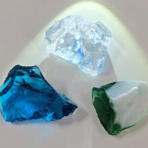 Rare Gem 3 Piece "Sacred Triad" Set Monatomic Andara Crystal 44.4 g.