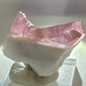 Rare Gem HGW Pink/Pastel Ice Monatomic Andara Crystal 33.8 g.