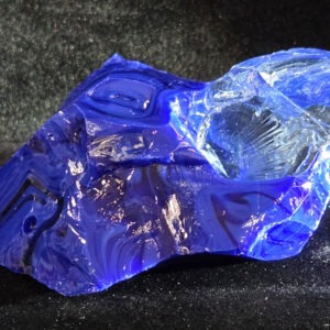 *Only 1 Pc. Available* Rare Gem Multi Banded Ice/Pastel Tanzanite Fire/Iridium black Monatomic Andara Crystal 55.8 g.