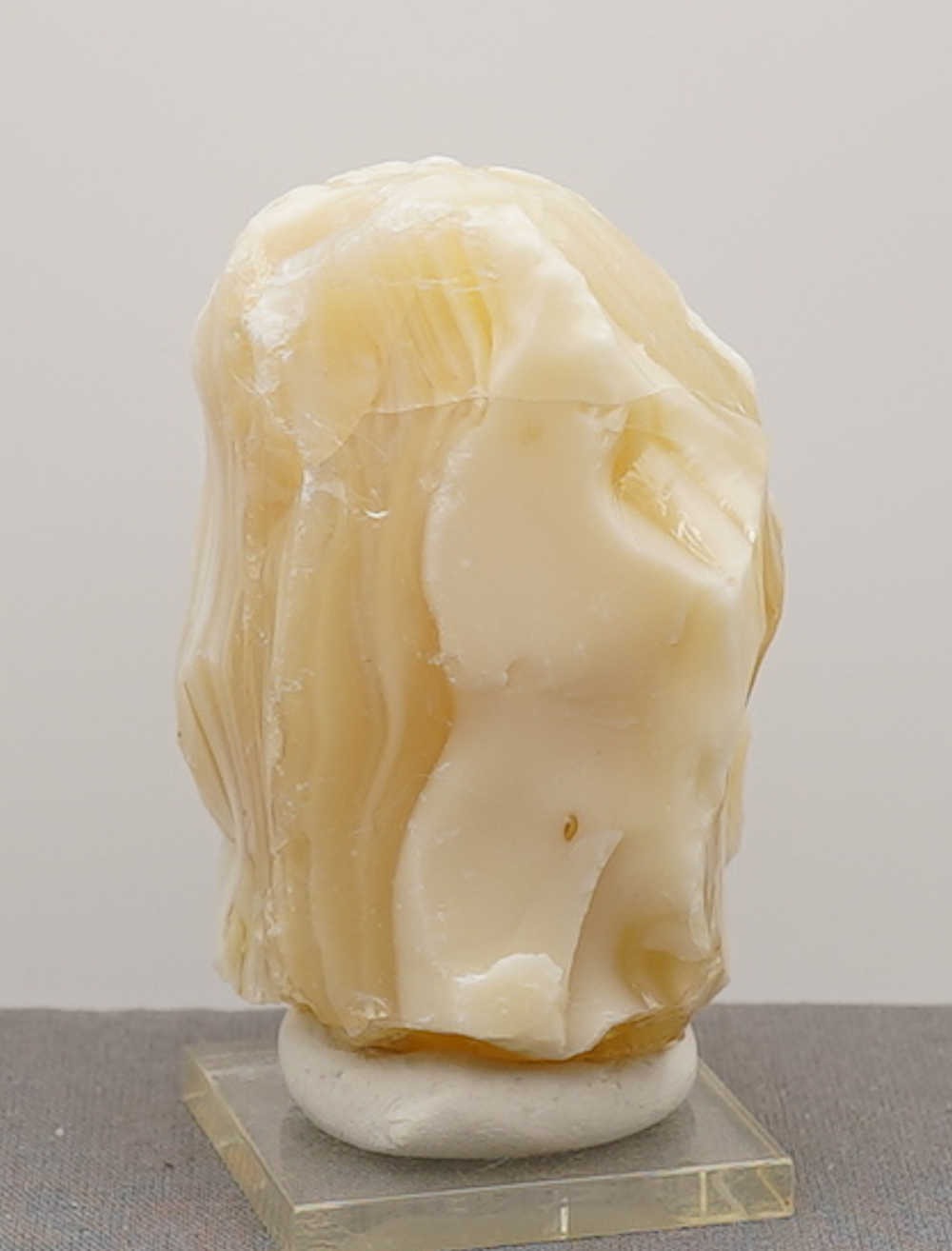 *One of a Kind* Multi Banded Metamorphosis/Pastel/Pastel Ice "Heart" Monatomic Andara Crystal 139.3 g. - Image 2