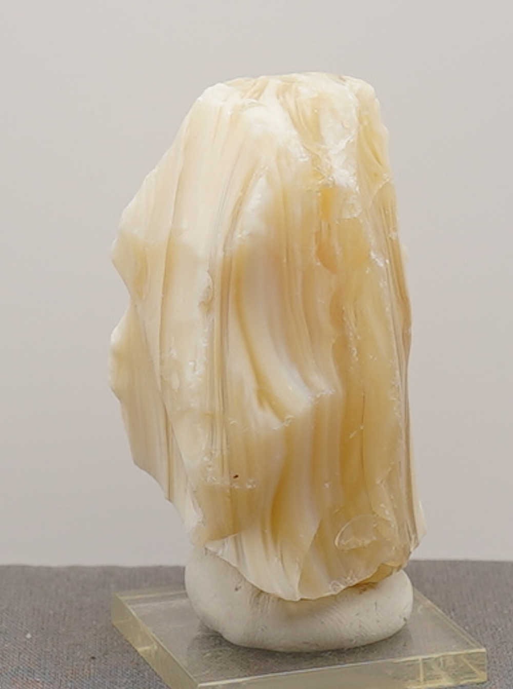 *One of a Kind* Multi Banded Metamorphosis/Pastel/Pastel Ice "Heart" Monatomic Andara Crystal 139.3 g. - Image 4