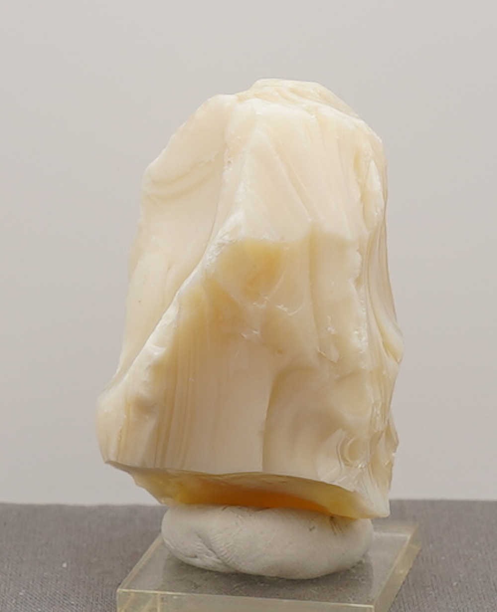 *One of a Kind* Multi Banded Metamorphosis/Pastel/Pastel Ice "Heart" Monatomic Andara Crystal 139.3 g. - Image 5